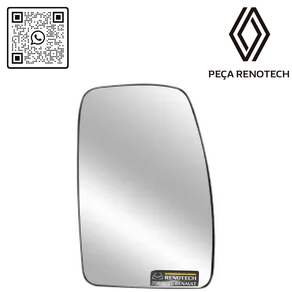 RN 057372 7701057372 LENTE DO RETROV. DIR. CBASE MASTER 03-12 250MM - 1